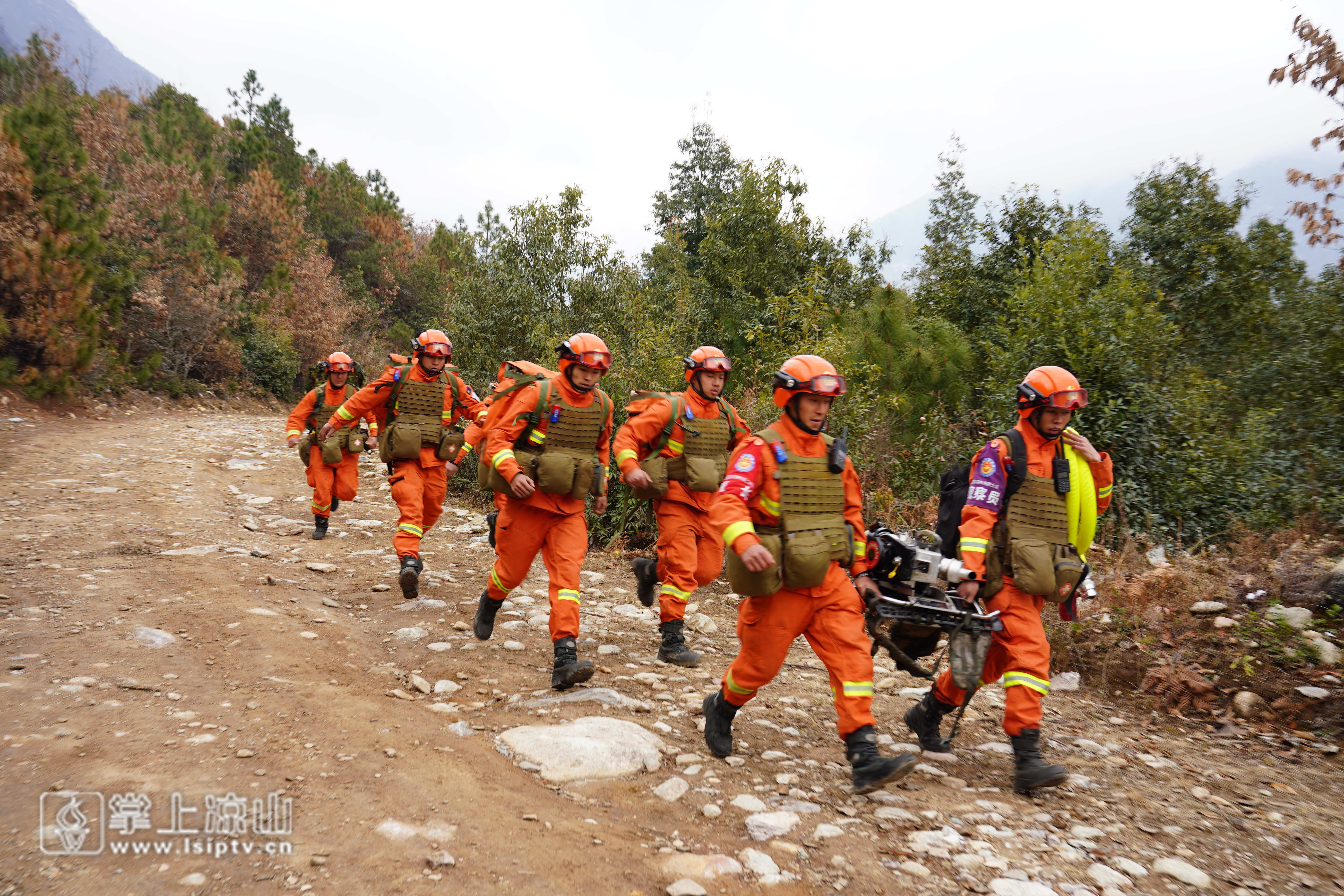 撤防歸建涼山州森林消防支隊圓滿完成冕寧縣復興鎮靠前駐防任務